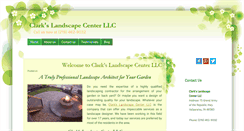 Desktop Screenshot of clarkslandscapellc.com
